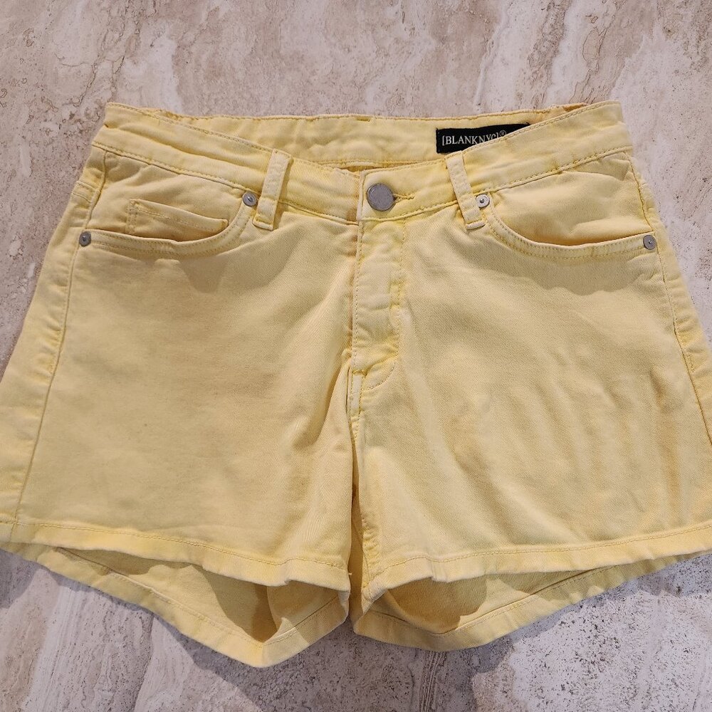 BlankNYC Yellow shorts size 27 small